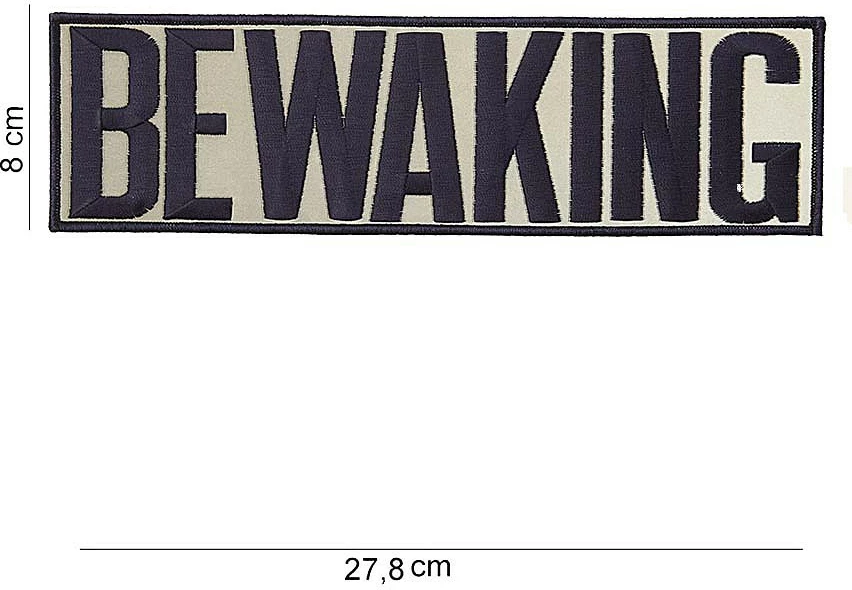 Emblema pëlhure Fostex Garments Patch bewaking (large) #2001