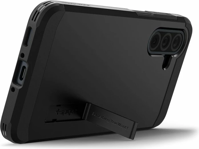 Mbështjellës Spigen Tough Armor për Samsung Galaxy A36 5G, i zi, 1 copë