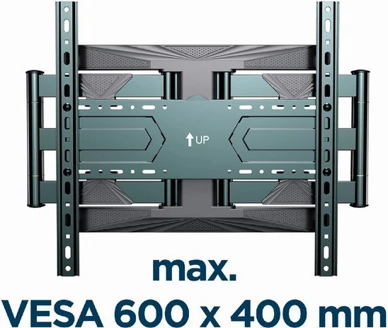 Mbajtëse për televizor Gembird WM-80ST-01, 40-80”, e zezë