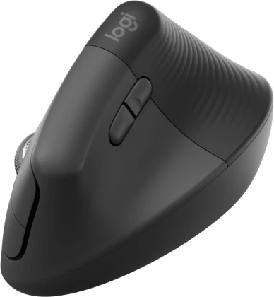 Maus vertikal ergonomik Logitech Lift for Business 910-006494, wireless, Bluetooth/Logi Bolt, 4000 DPI, grafit (OEM)