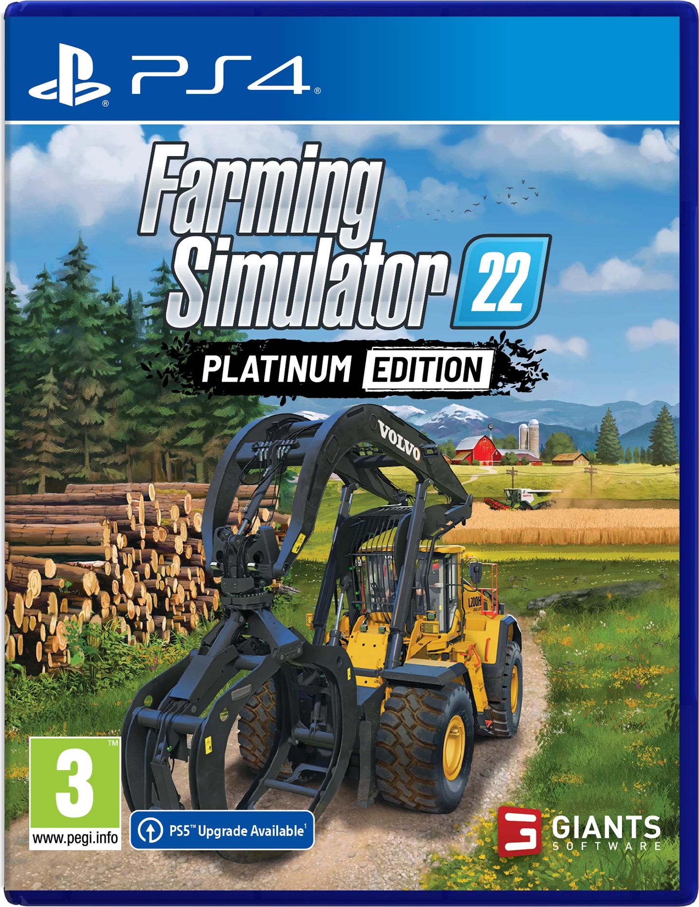 Lojë GIANTS Software Farming Simulator 22 Platinum Edition për PlayStation 4