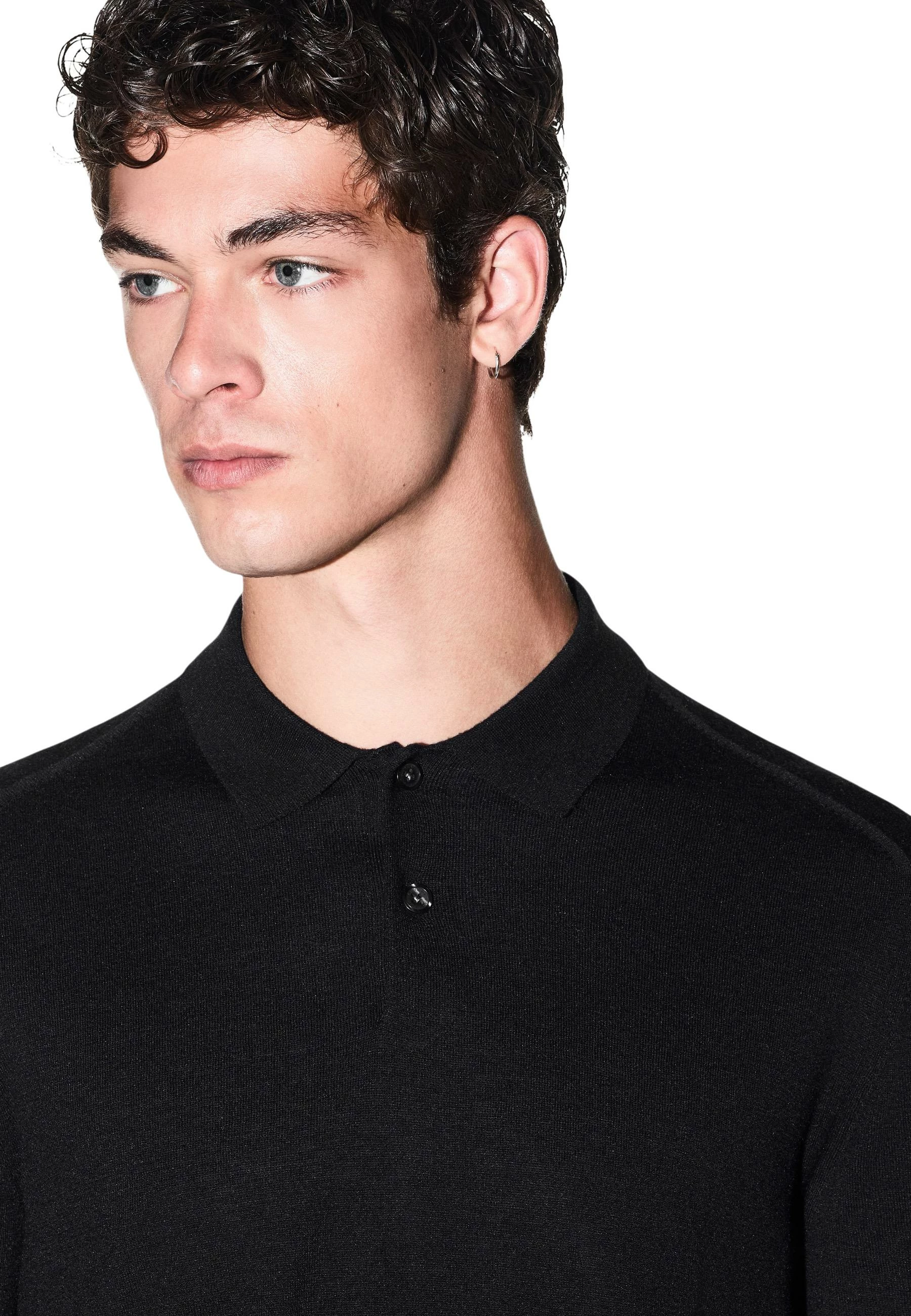 Xhemper për meshkuj Armani Exchange XM003569 AF28778, i zi [Madhësia: XL]