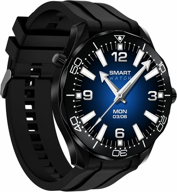 Smartwatch VELTORI unisex, e zezë