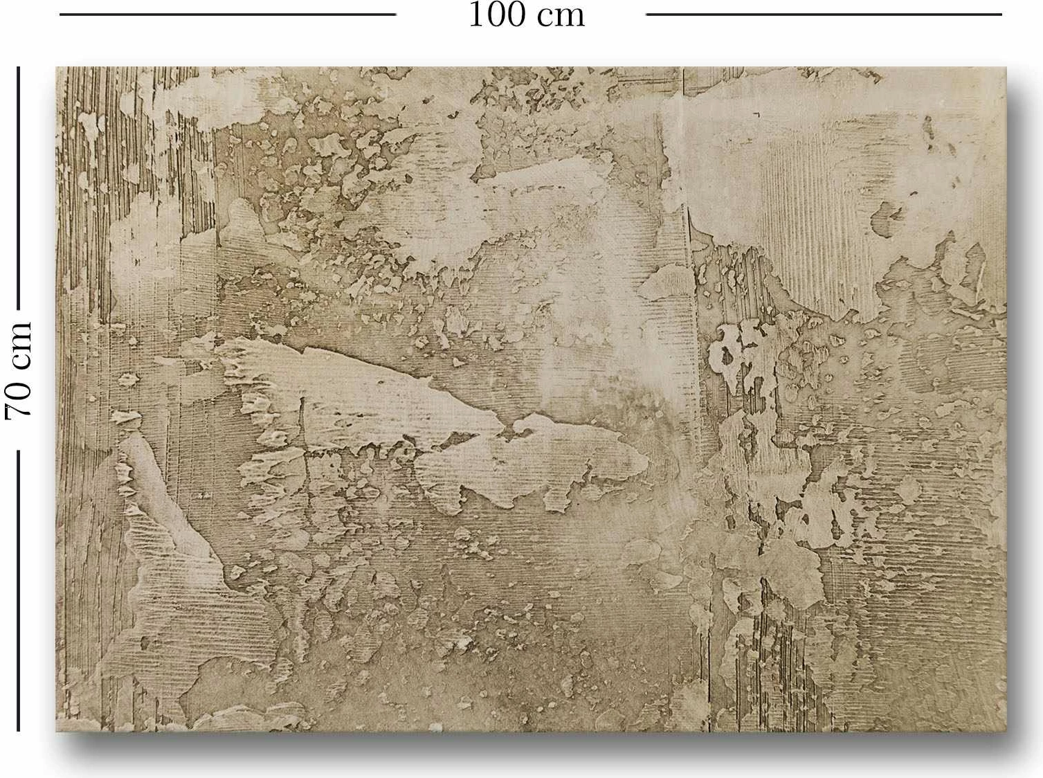 Pikturë dekorative në kanavacë Wallity, 70100Wabisabi-041, shumëngjyrëshe, 70x100cm