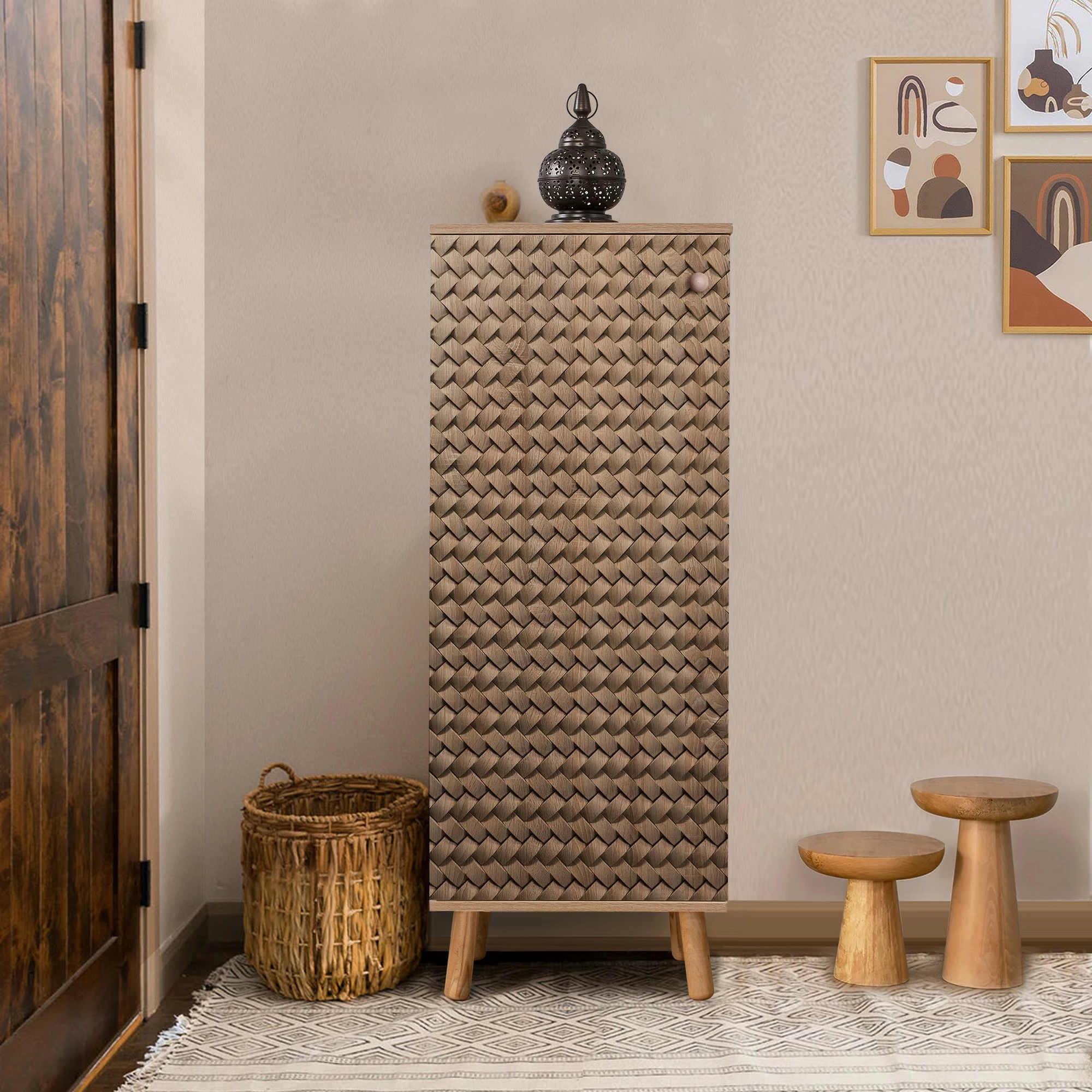 Dollap këpucësh Hanah Home, Vegas - S 937, ngjyrë sonomo