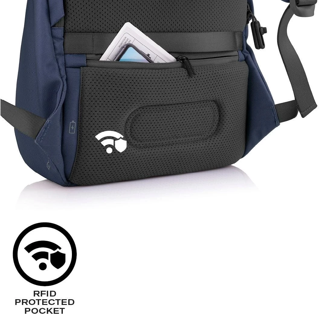 Çantë shpine për laptop XD Design, 15.6", e kaltër