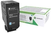 Toner, Lexmark, 84C2HCE, 16000 faqe, Cyan