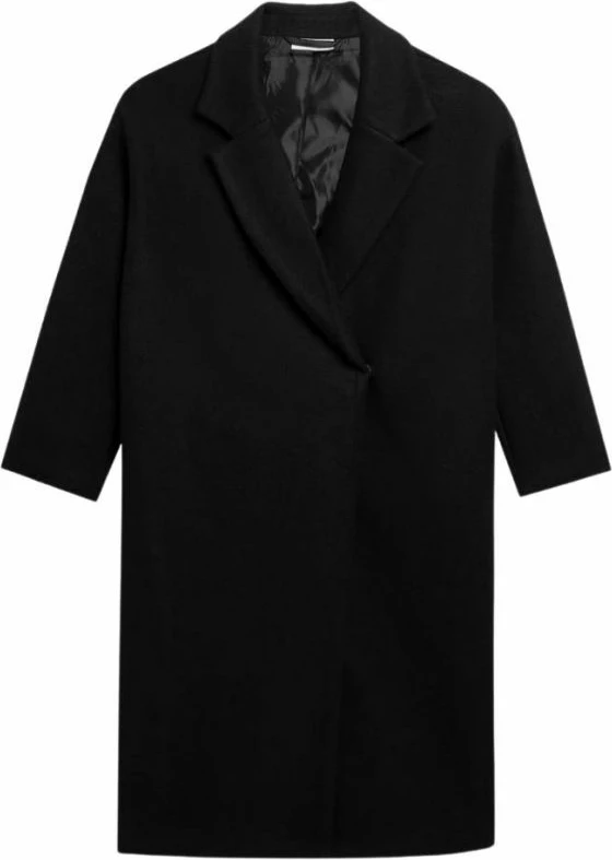 Pallto për femra Outhorn, e zezë