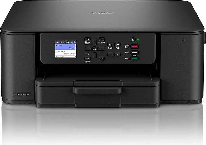 Printer multifunksional inkjet Brother DCP-J1310DW, A4, Wi‑Fi, duplex, me ngjyra, i zi