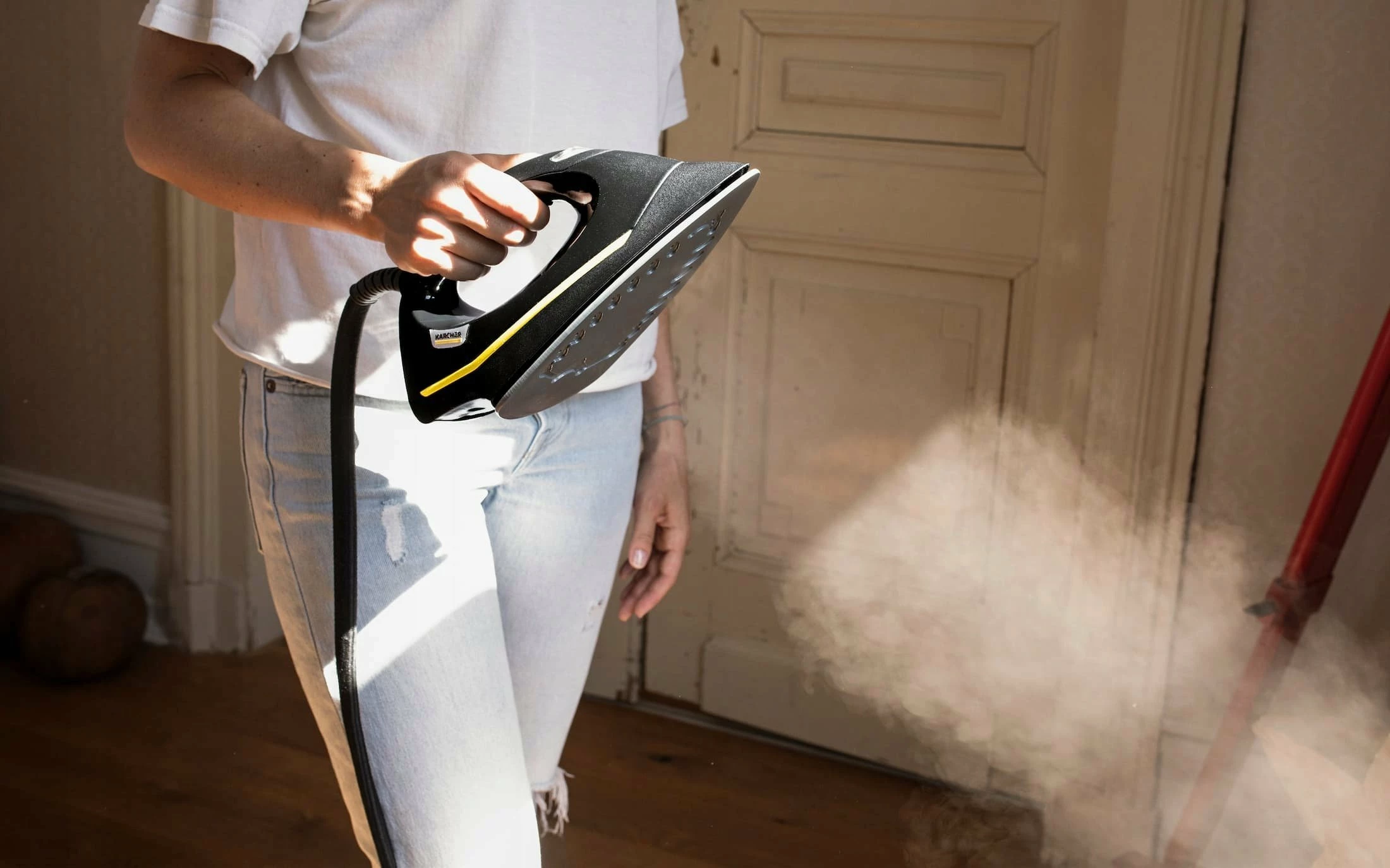 Pastrues me avull Karcher SC 5 EasyFix Iron 1.512-661.0, 2250 W, 4.2 bar, rezervuar 1.5 l, set me Hekur, i bardhë