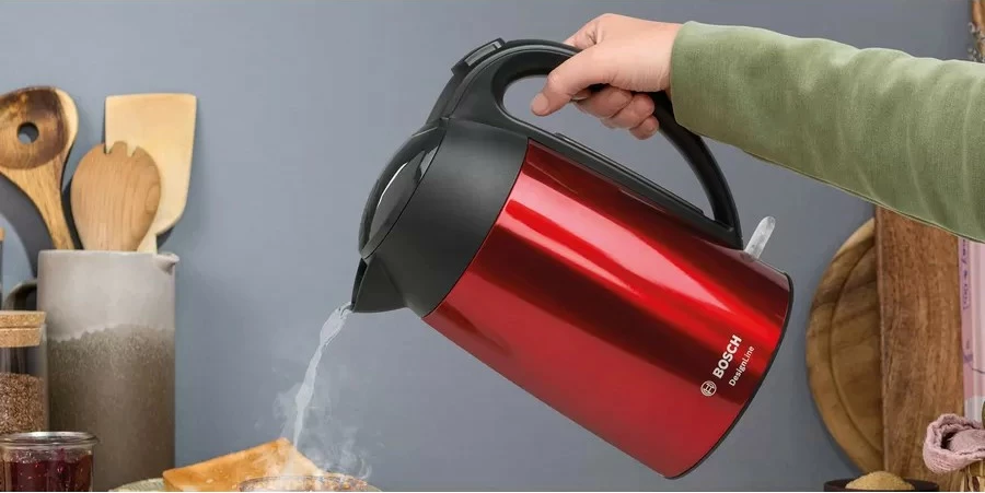 zierëse uji elektrike, Bosch, TWK3P424, 1.7 L, e kuqe