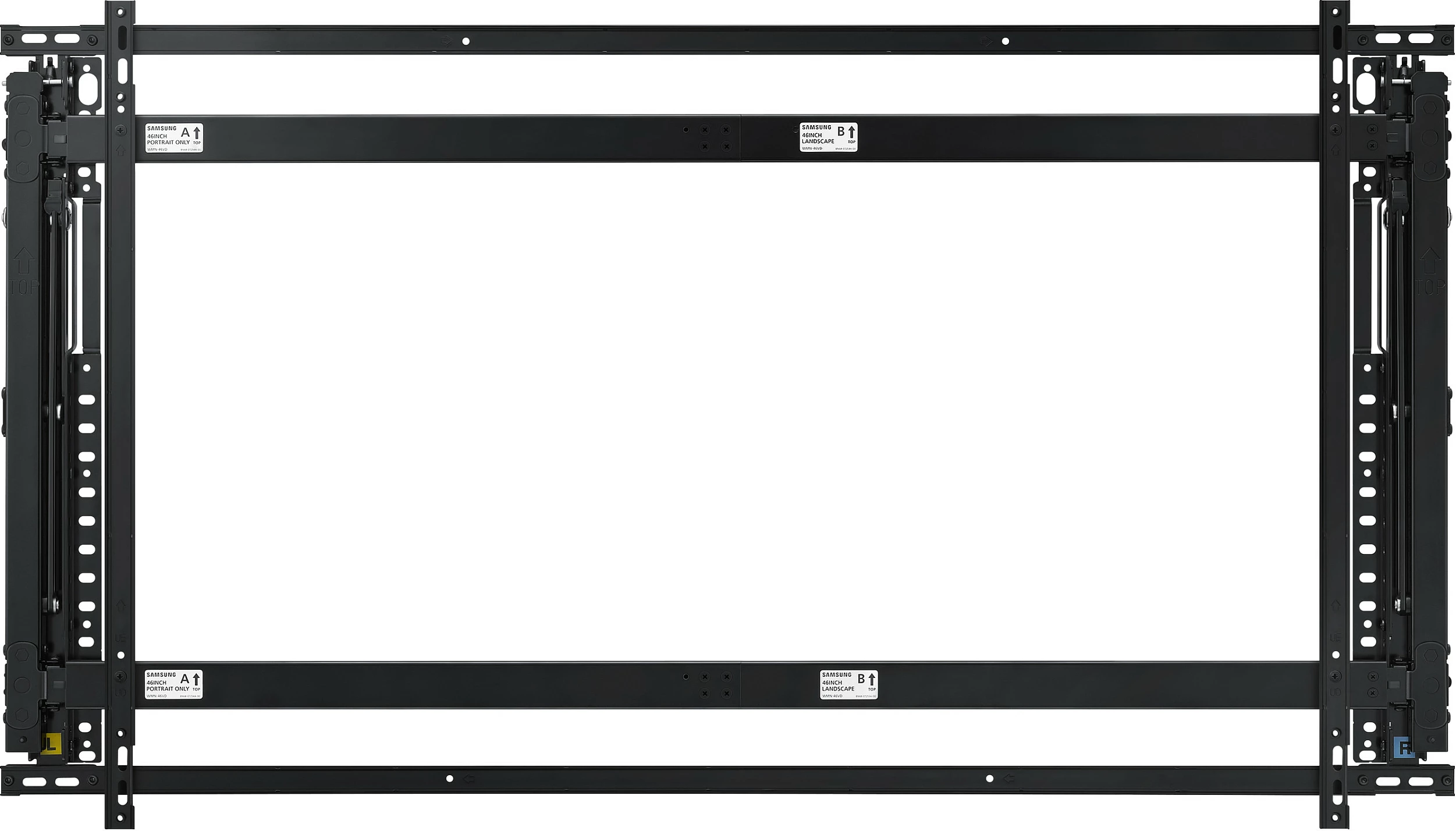Mbajtëse muri Samsung WMN-55VD/EN Push/Pull, për ekran 55", VESA 600x400, e bardhë
