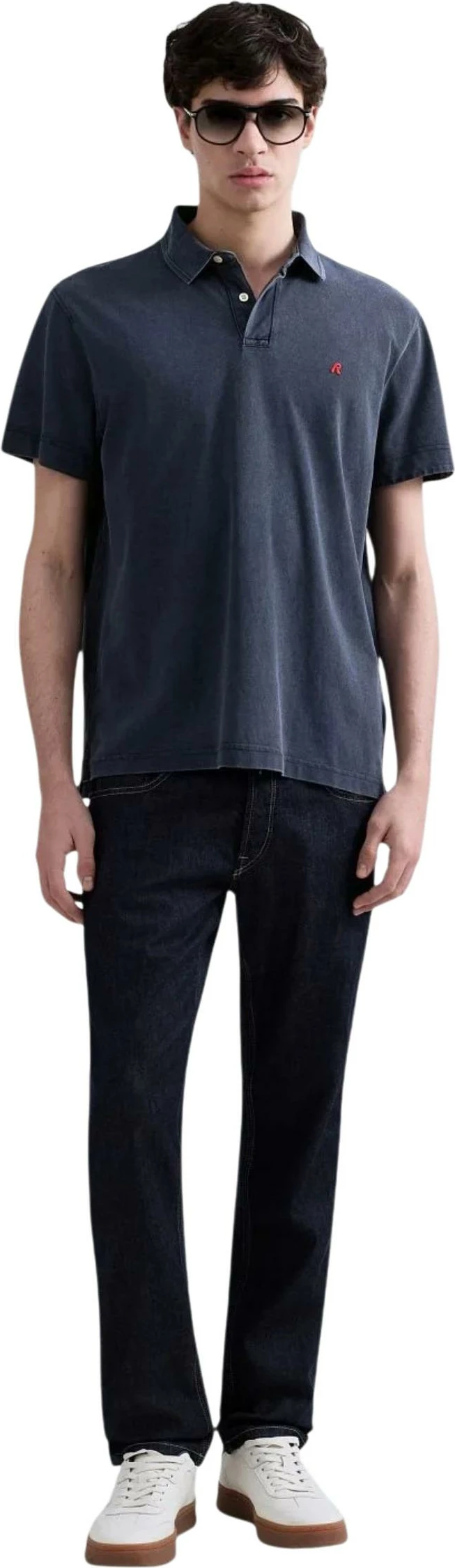 Xhinse për meshkuj Replay Regular Slim M1008J.000.785 150, denim i errët [Madhësia: W34 L32]
