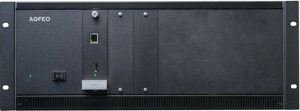 Sistem telefoni AGFEO ES 730 IT plus, rackmount, i zi