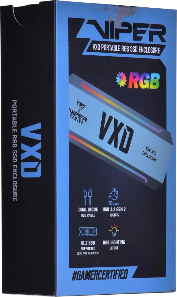 Kutia për SSD Patriot Memory VXD, Argjendtë M.2 4