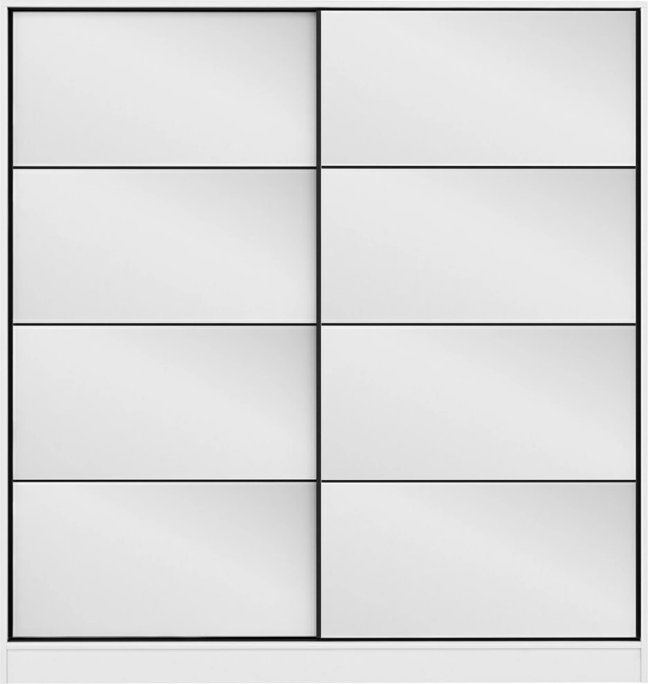 Dollap për dhomë gjumi, ngjyrë e bardhë, Skye Decor, 3965