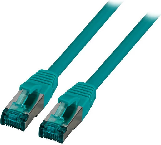 Kabllo rrjeti EFB Elektronik MK6001.0,25GR, Cat6a, 0.25m, S/FTP, RJ45-RJ45, 10Gbps, gjelbër