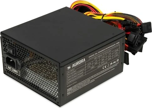 Furnizues energjie IBOX Aurora, 500W, 14cm, i bardhë