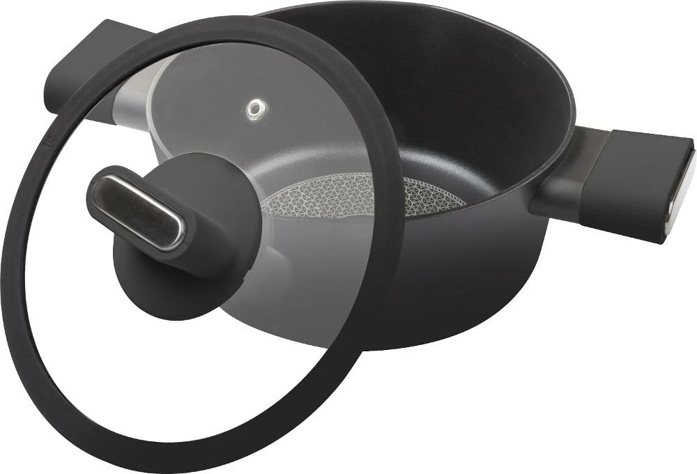 Tenxhere POELE Lamart LT1224, 20cm, 2.4 L, e zezë