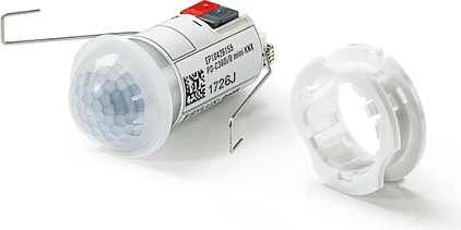 Sensor pranie tavanor Esylux PD-C360i/8 mini KNX, 360°, IP55, i bardhë