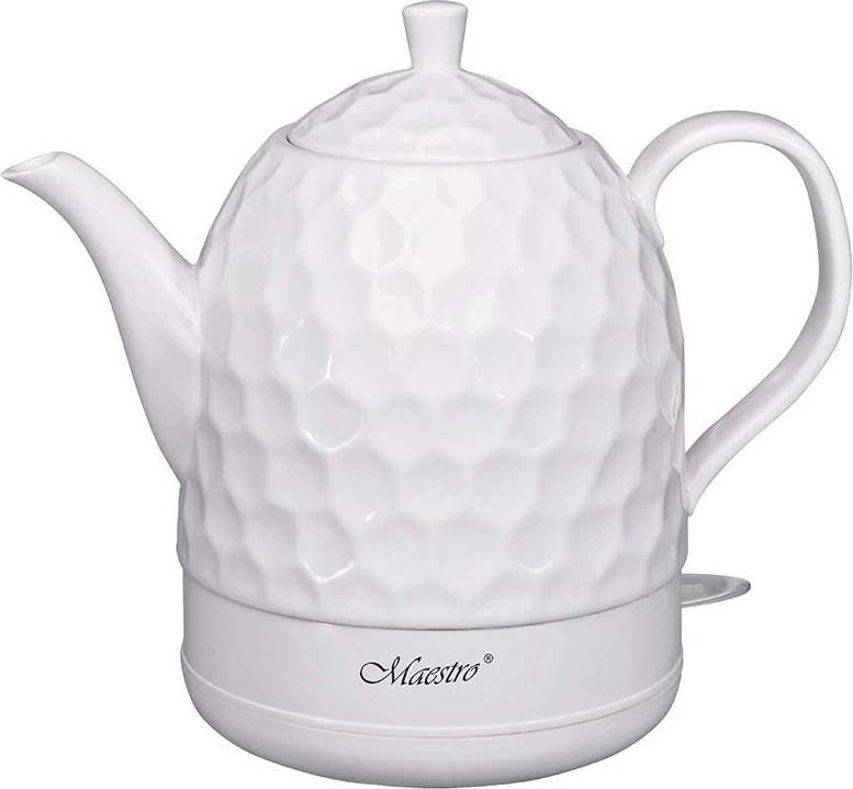 Çajnik elektrik Maestro MR-072, 1.2L, 1200W, i bardhë