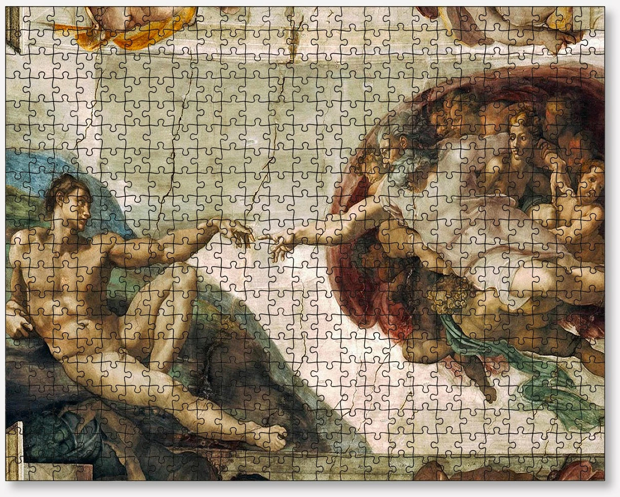 Puzzle 500 copë, Evila Originals, shumëngjyrësh, PZL_064_500