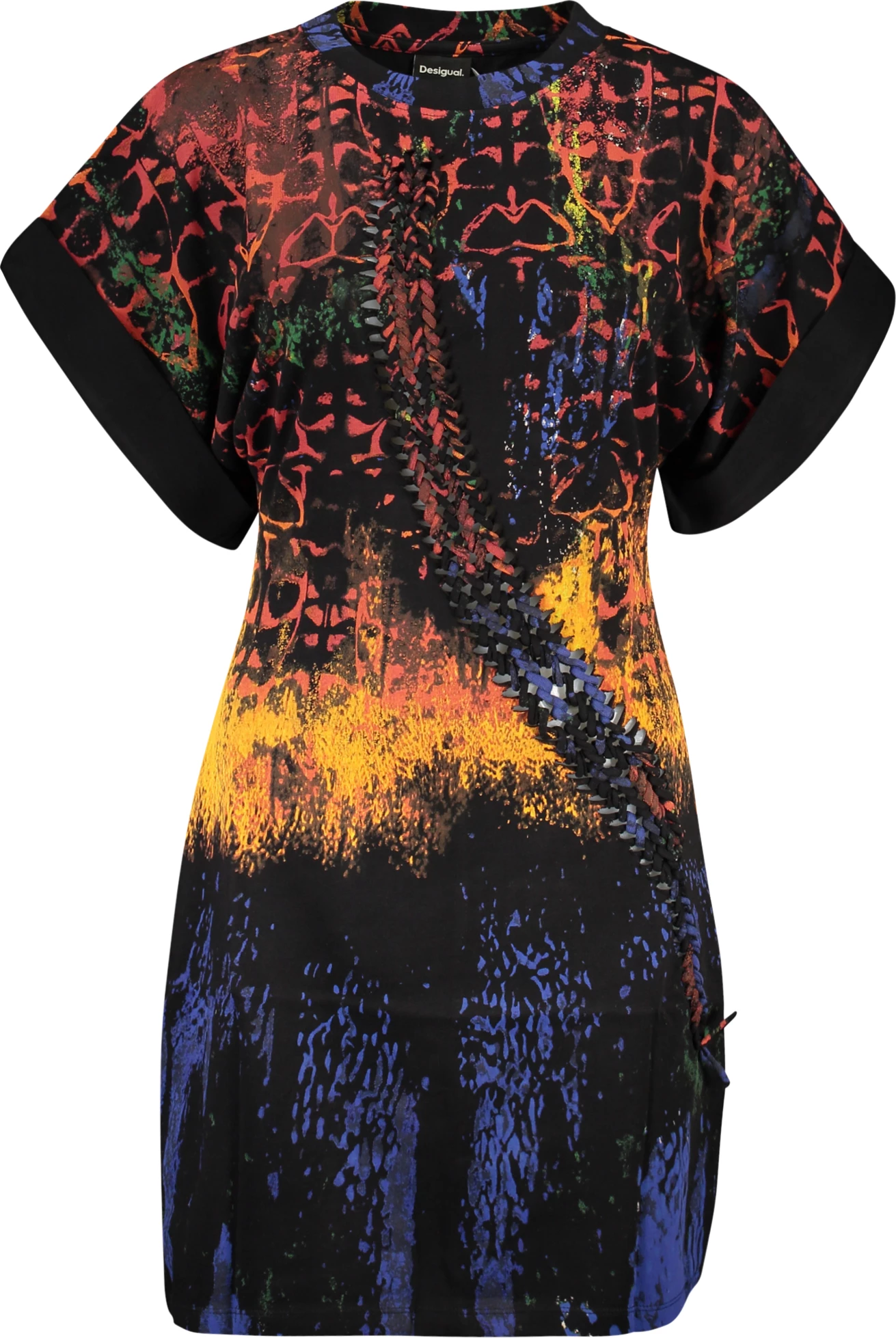 Fustan DESIGUAL femra, të zi