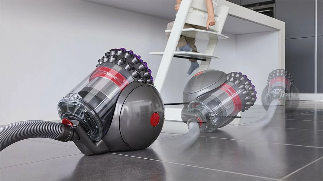Fshesë me korrent Dyson Big Ball Absolute 2, cilindrike, ciklonike, rreze 10.62 m, Nickel