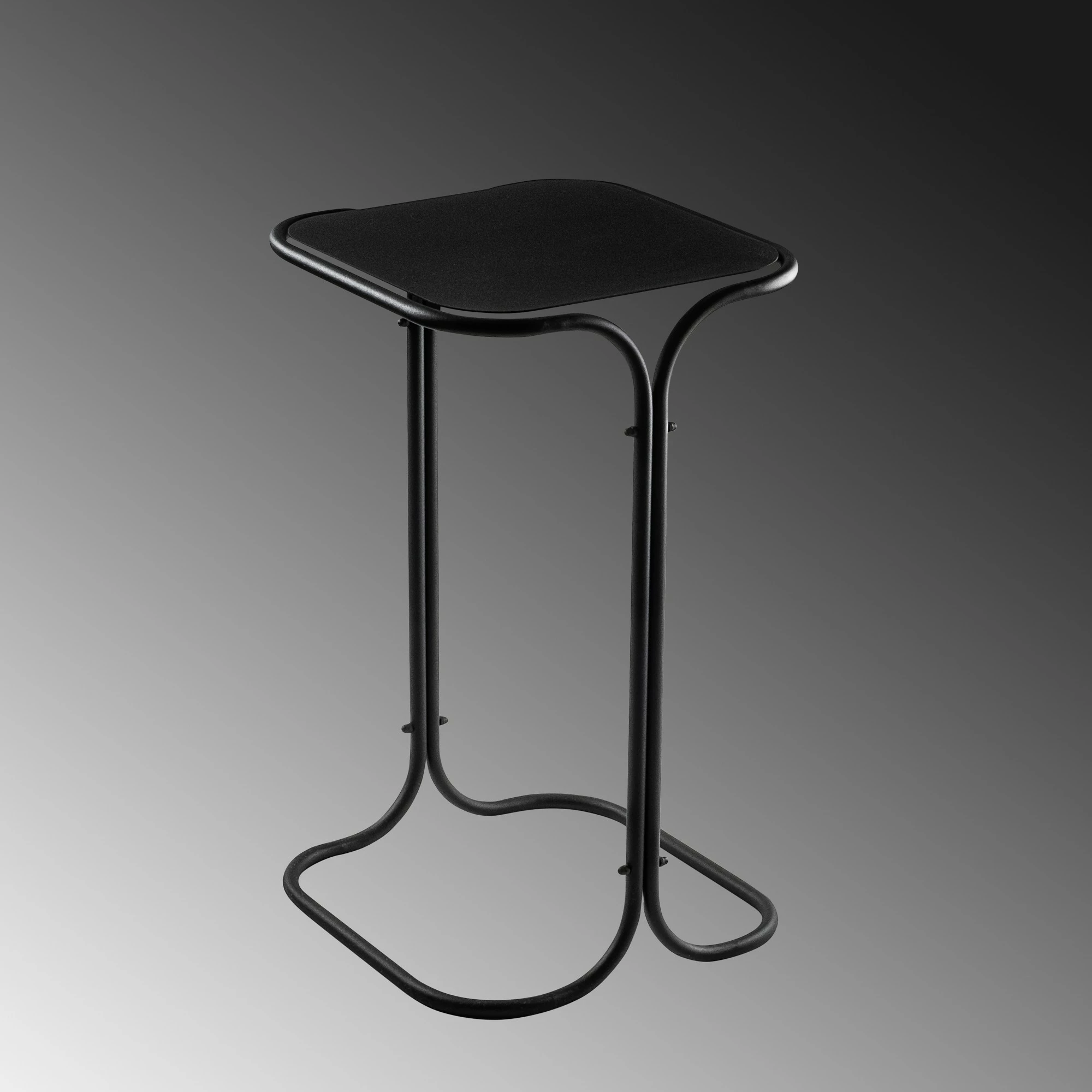 Tavolinë kafeje Hanah Home, Shb-001, e zezë, metal