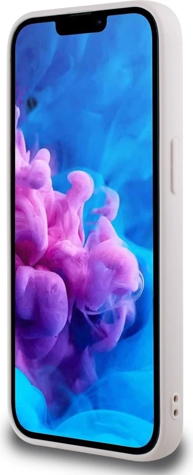 Mbështjellës Guess Peony Script Logo MagSafe për iPhone 16e, Kafe