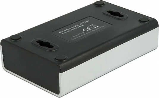 Switch VGA DeLOCK 2-Port Manual Bidireksional, 1920x1080, plastikë