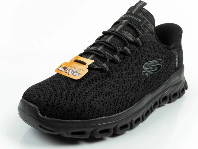 Atlete meshkuj Skechers Glide-Step Slip-Ins, të zeza [Madhësia: 40]