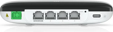CPE GPON WiFi6 Ubiquiti UFiber, LAN, Power, IEEE 802.11ac, IEEE 802.11ax, IEEE 802.11b, IEEE 802.11g, IEEE 802.11n, G.984, 1000 Mbit/s, E zezë