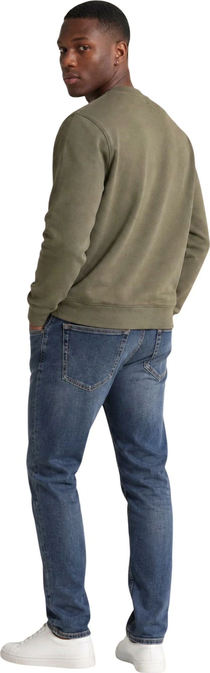 Duks për meshkuj Calvin Klein Jeans LV04RG268G, jeshil ulliri [Madhësia: L]