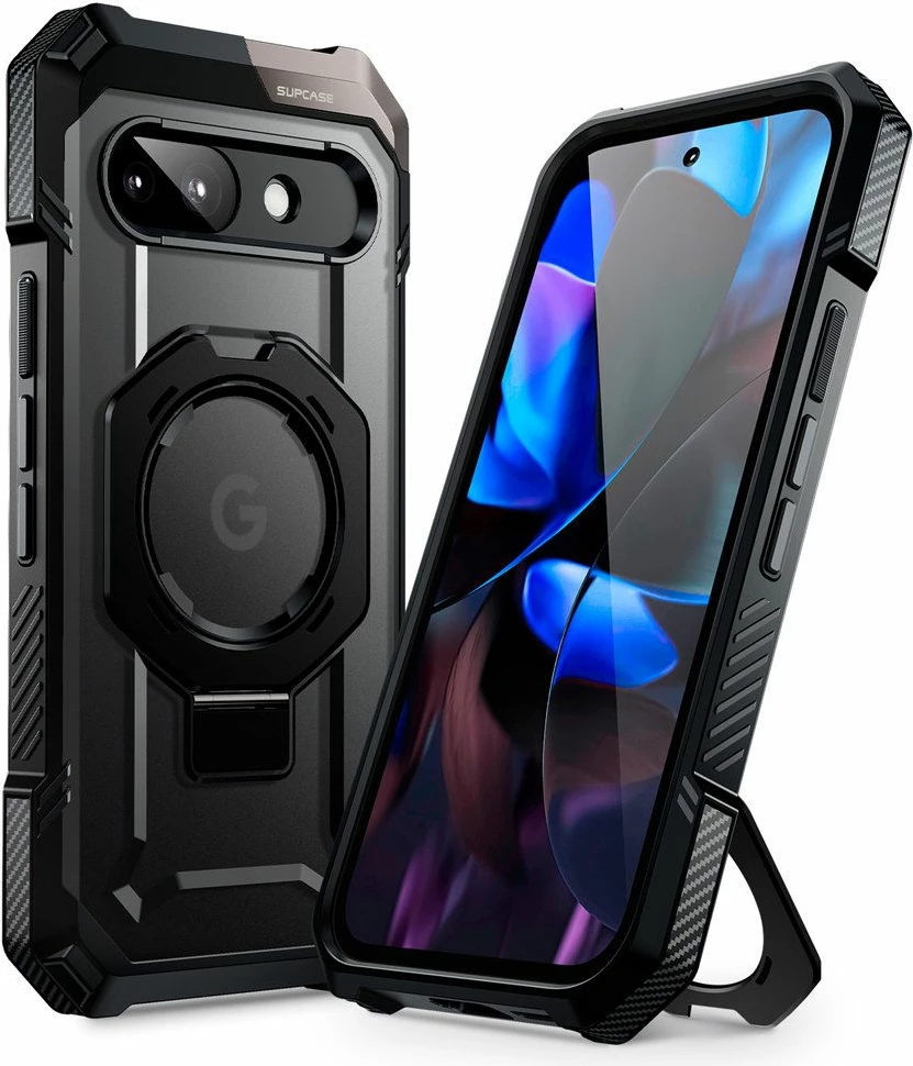 Mbështjellës Supcase UB Grip Mag për Google Pixel 9A, i zi
