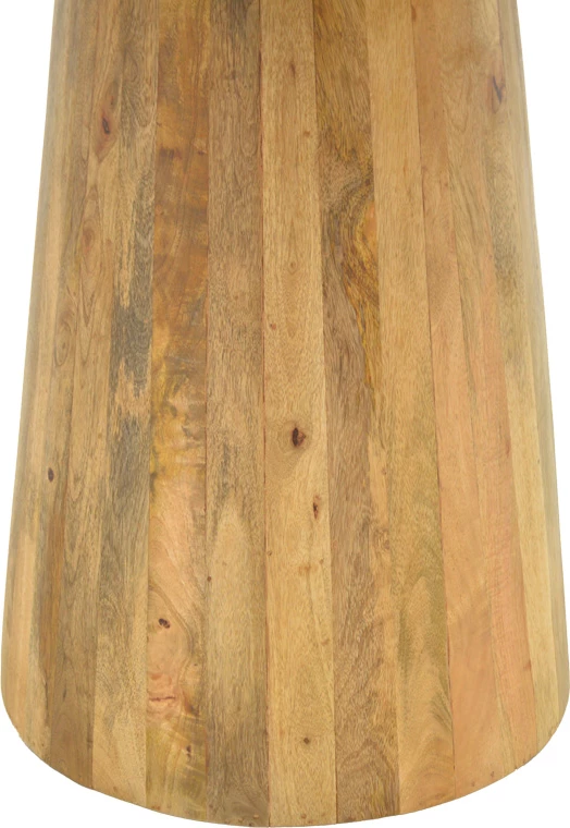 Tavolinë Rahma, dru mango i fortë, ngjyrë natyrale, 120x77cm