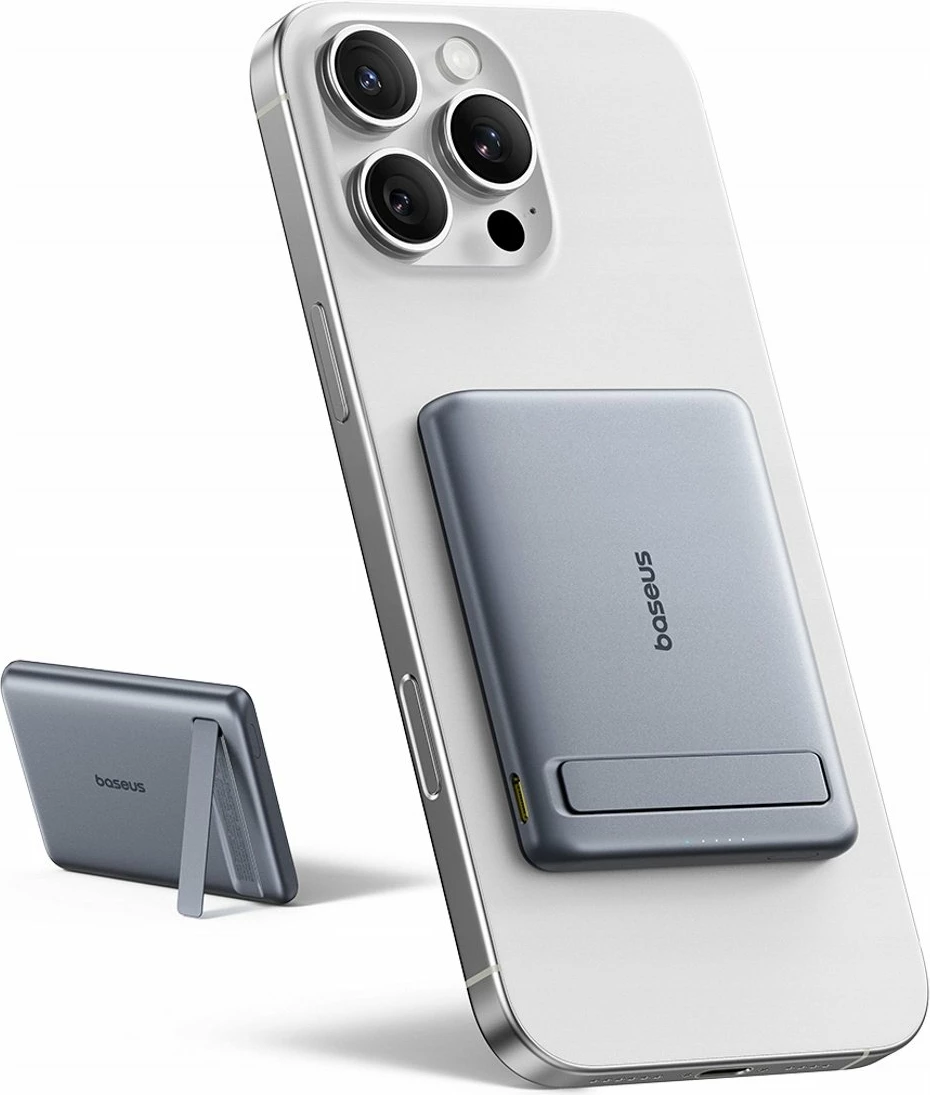 Powerbank Baseus PicoGo AM31 5000mAh 20W Qi2 magnetik, hiri