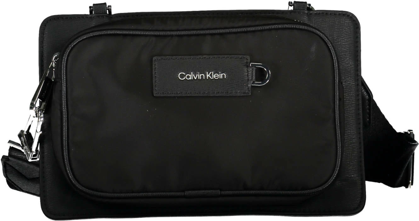 Çantë krahu Calvin Klein meshkuj, e zezë