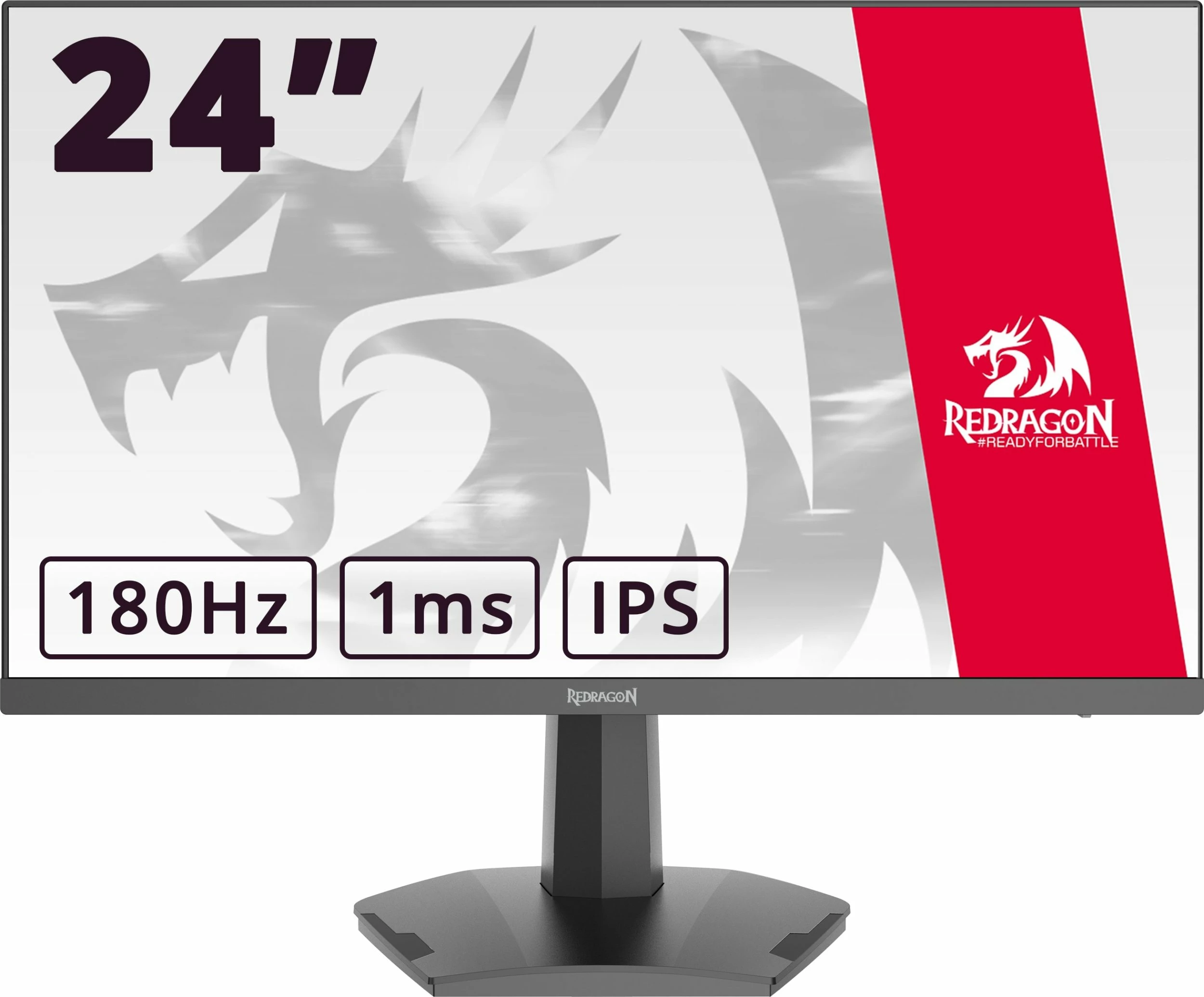 Monitor gaming Redragon AZUR II GM24X5IPS 23.8" Full HD IPS 180Hz 1ms, i zi