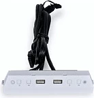 Panel I/O Lian Li LAN216-1W me kontrollues ARGB, për kasë LANCOOL 216, i bardhë