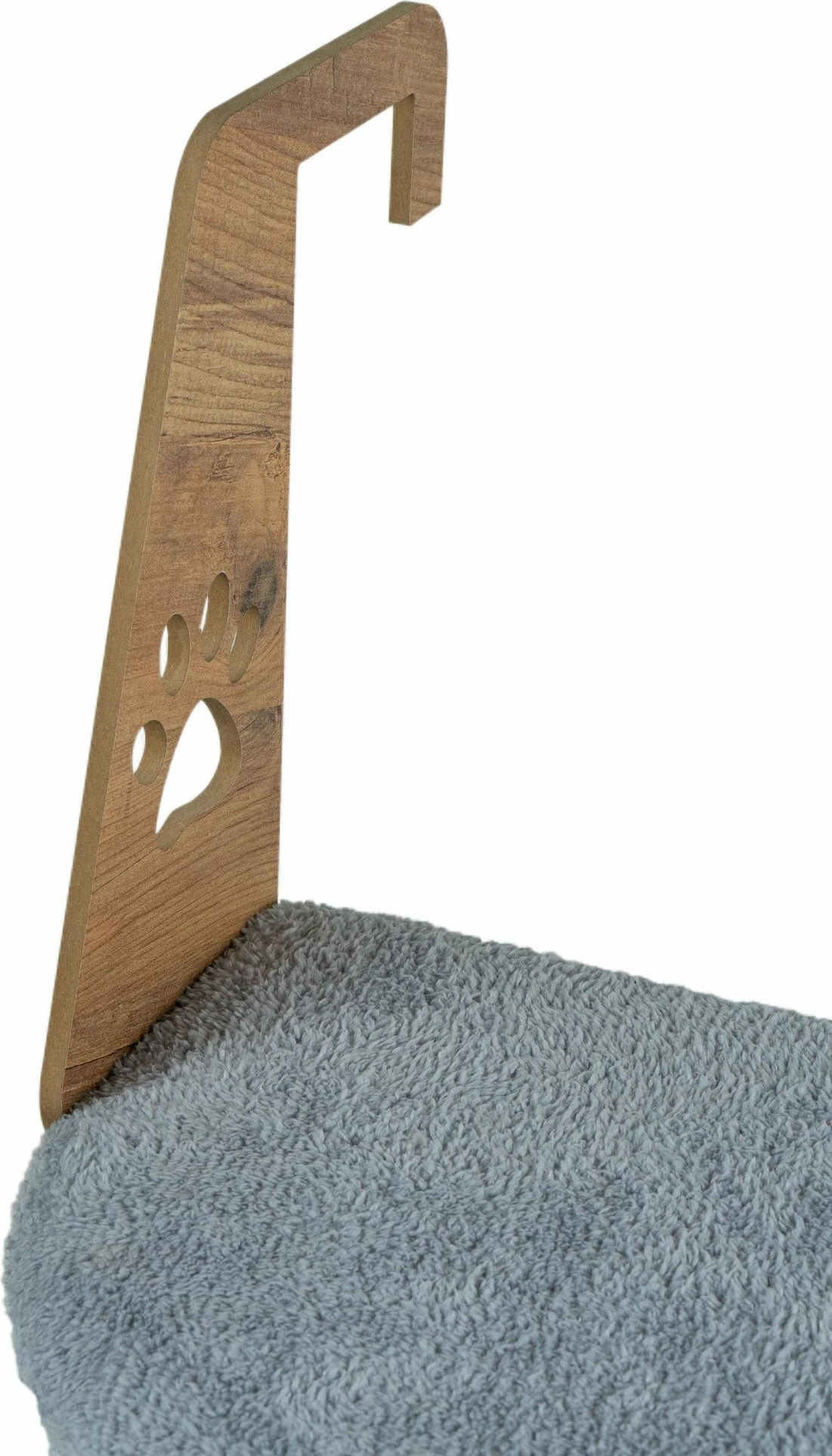 Shtrat për kafshë, për radiator, ngjyrë gri, Paws & Whiskers, 52x35cm