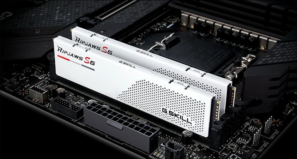 RAM Memorje G.Skill Ripjaws S5 32GB (2x16GB) DDR5 5600MHz e bardhë