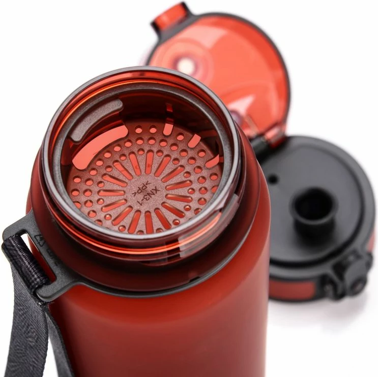 Shishe uji për sport Meteor, e kuqe