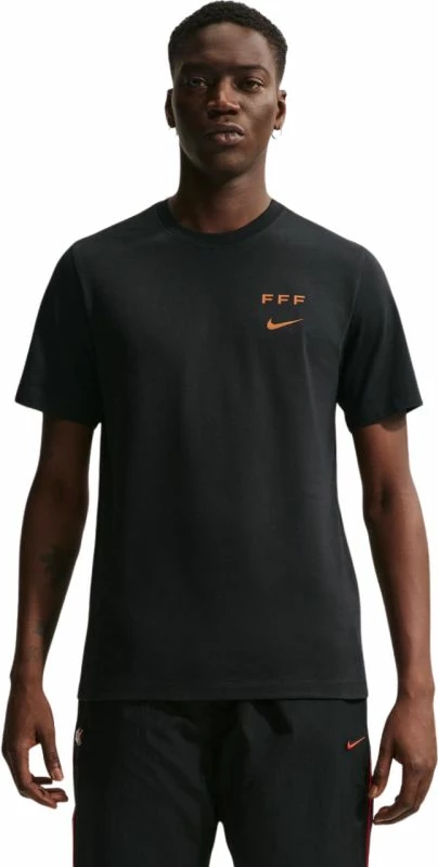Maicë për meshkuj Nike FFF Lbr Wrdmark IQ2232 010, e zezë