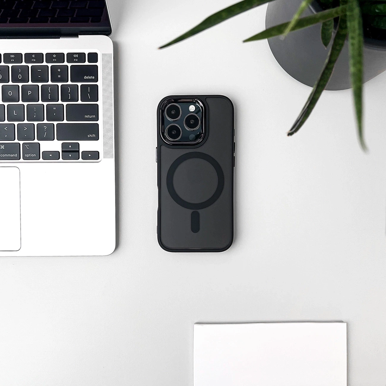 Mbështjellës, Hurtel Fashion Case MagSafe, për Samsung Galaxy A37, TPU fleksibël, kompatibil me MagSafe, i zi