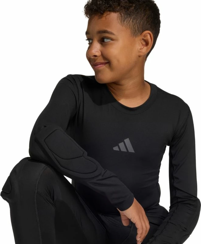 Fanellë portieri për fëmijë adidas KA1678, e zezë