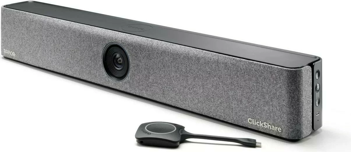 Sistem konferencash BARCO ClickShare Bar Core me 1 buton, 4K, gri