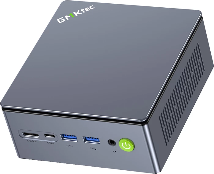 Mini kompjuter GMKtec M7 Ultra Ryzen 7 PRO 6850U 16GB RAM 512GB SSD Windows 11 Pro, gri
