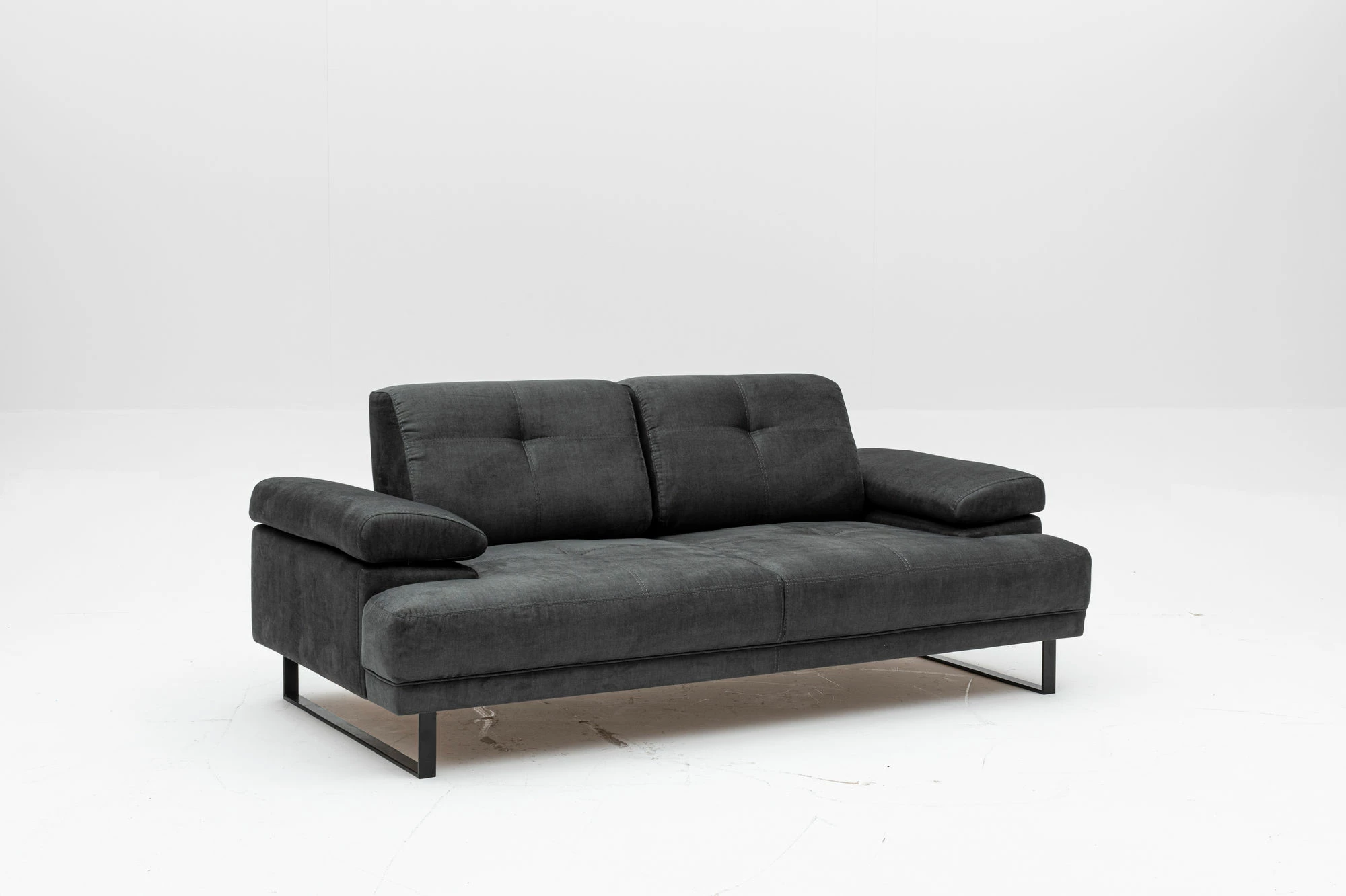 Krevat-sofë dy ulëse, Atelier del Sofa, Mustang, antracit