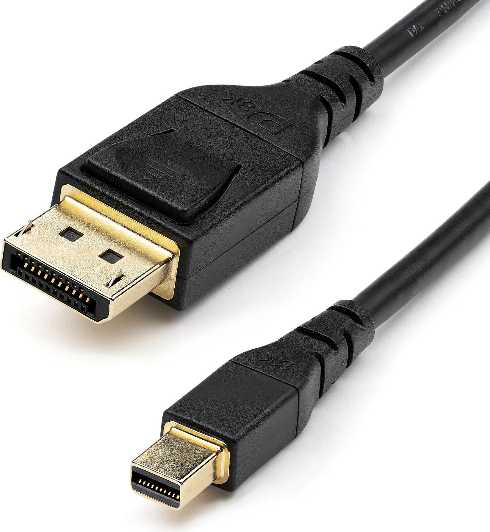Kabllo StarTech DP14MDPMM1MB Mini DisplayPort në DisplayPort 1.4, 1m, 8K@60Hz/4K@120Hz, HDR, e zezë